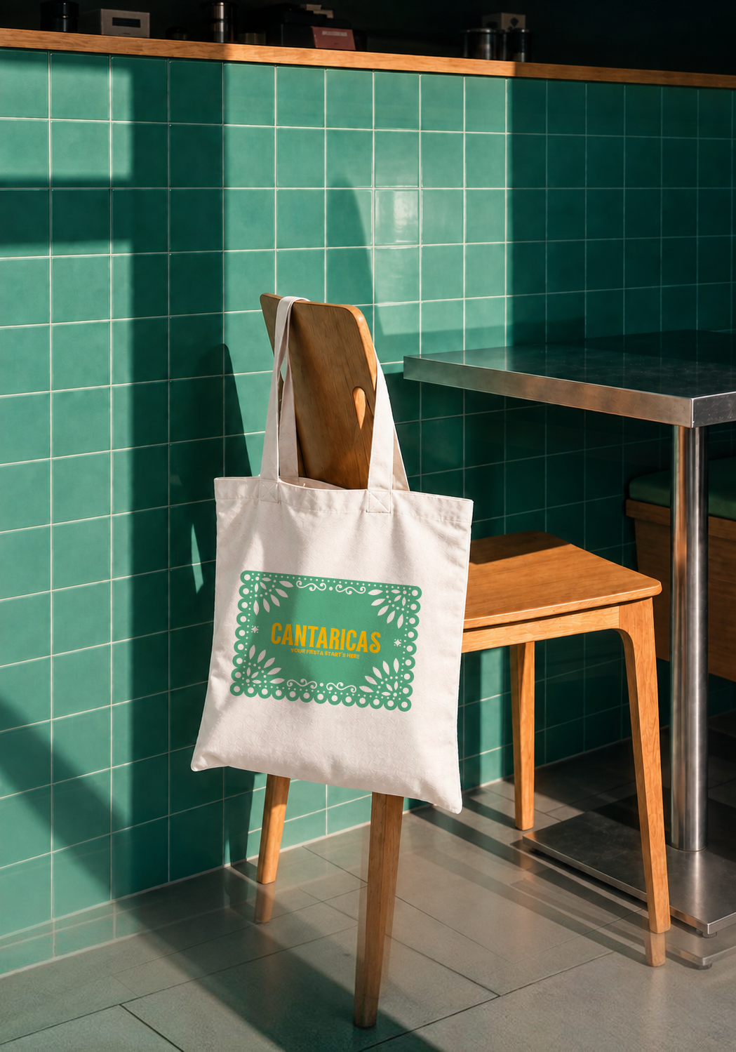 Client photograph of tote bag 2