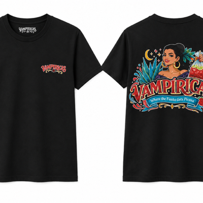 Vampiricas Tee – Black