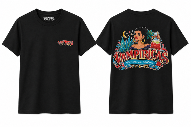 Vampiricas Tee – Black